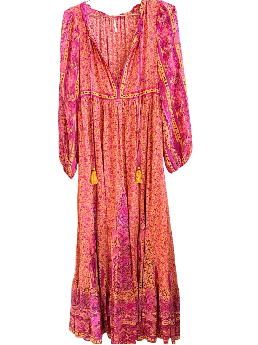 Free People Floral boho dress XS
